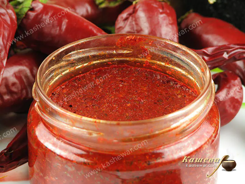 Аджика – рецепт з фото, грузинська кухня