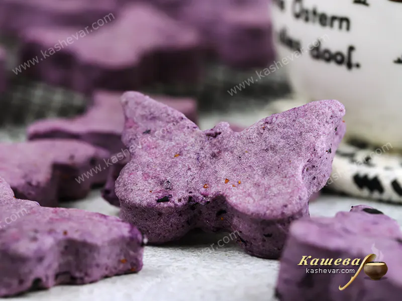 Bilberries Cookies – recipe with photo, italian cuisine