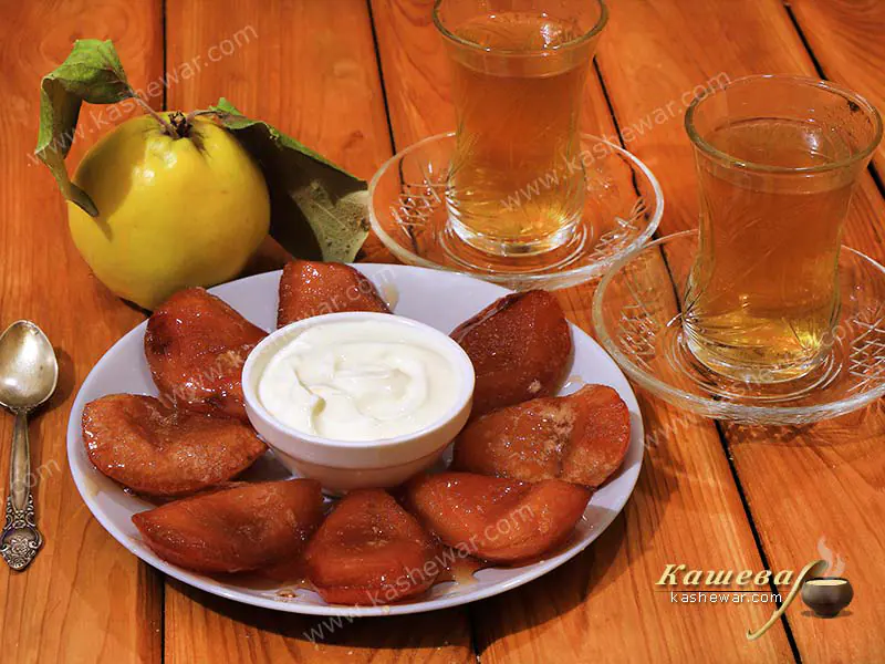 Quince dessert – recipe with photo, Turkish cuisine