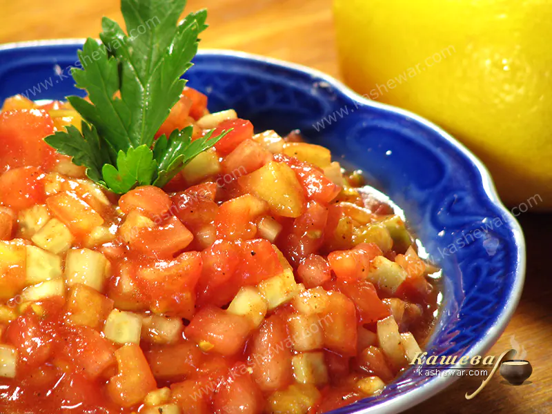 Езме – рецепт з фото, турецька кухня
