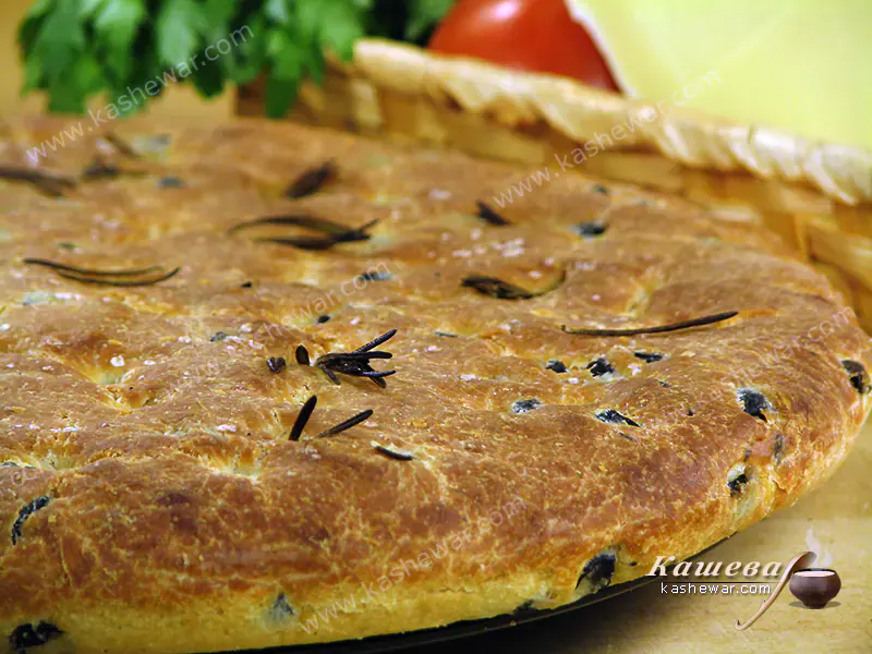 Фокачча с оливками и розмарином – рецепт с фото, итальянская кухня