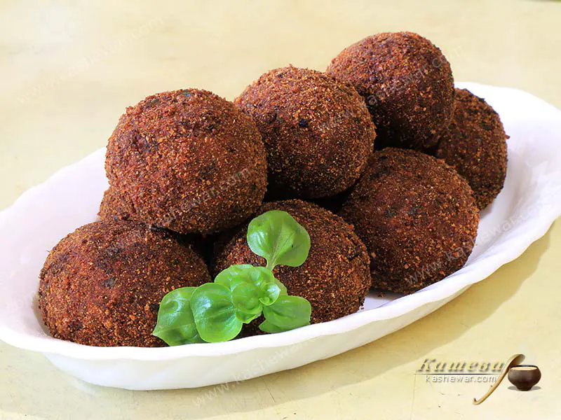 Фрикадельки из баклажанов (Polpette di melanzane) – рецепт с фото, итальянская кухня