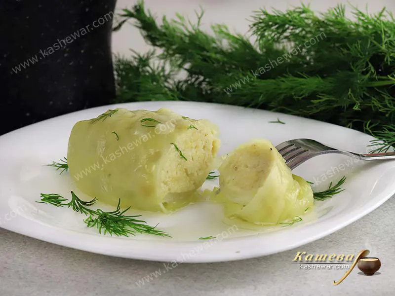 Голубцы с рыбой – рецепт с фото, украинская кухня
