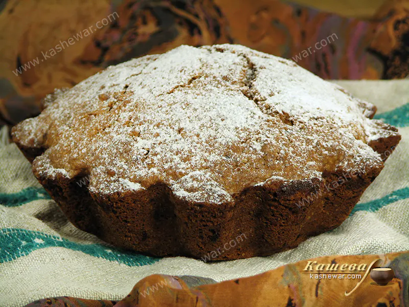 Кекс «Горіховий» – рецепт з фото, випічка