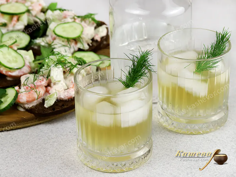 Коктейль з кропу – рецепт з фото, шведська кухня