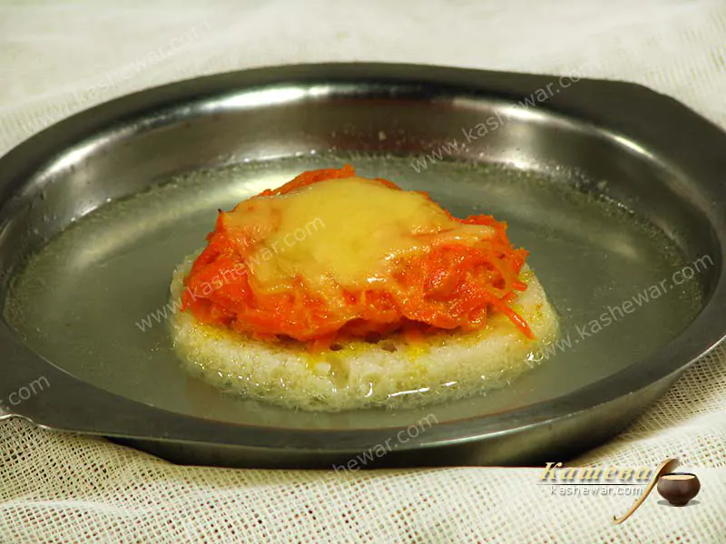 Chicken broth with carrot croutons – recipe with photo, Jewish cuisine