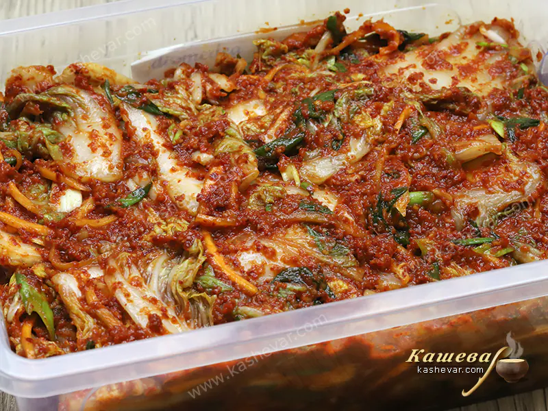 Легке кімчі з редискою – рецепт з фото, корейська кухня