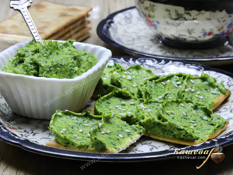 Arugula pate - recipe with photos, appetizer