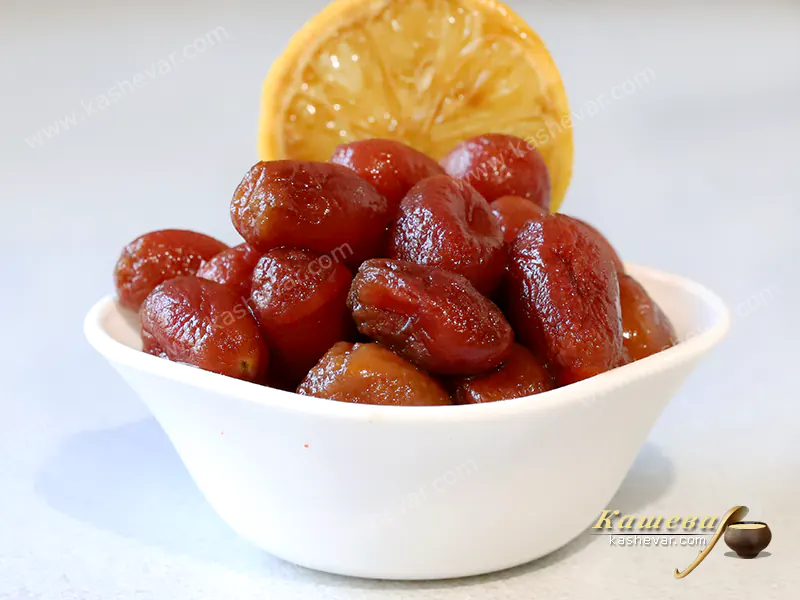 Cherry tomatoes marinated in soy sauce - recipe with photos, Korean cuisine