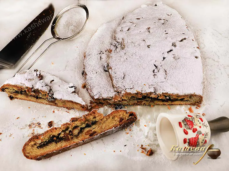 Christmas Stollen – recipe with photo, German cuisine