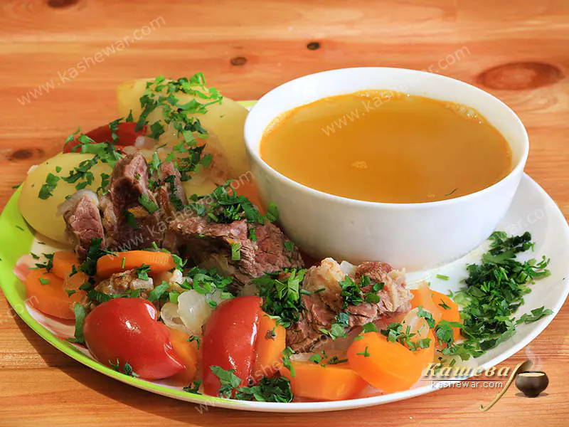 Shurpa-kainatma – recipe with photo, Uzbek cuisine
