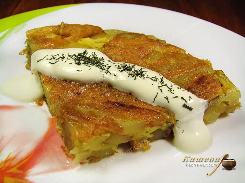 Tortilla de patatas - recipe with photo, Spanish cuisine
