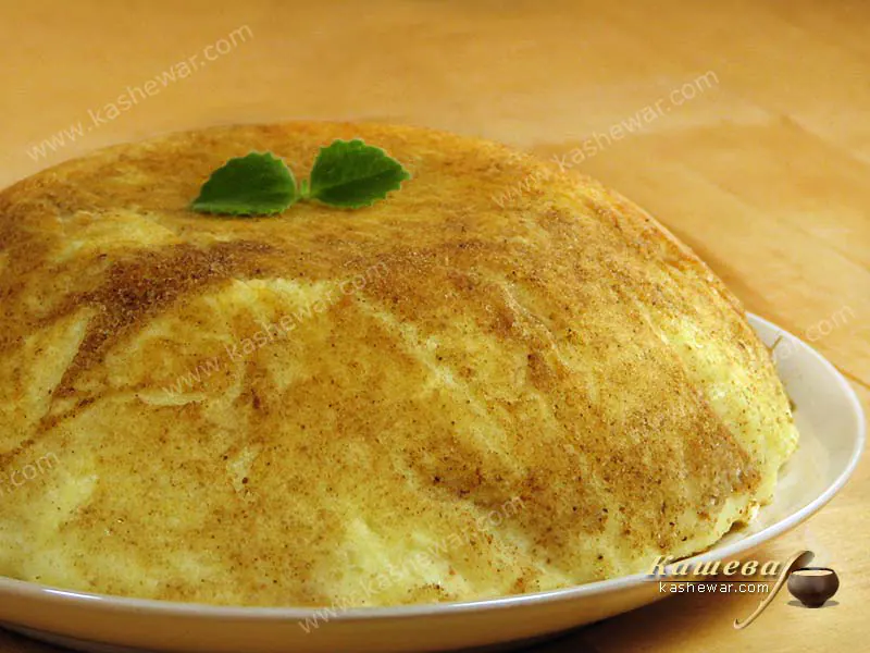 Сирний пудинг з манною крупою – рецепт з фото, англійська кухня