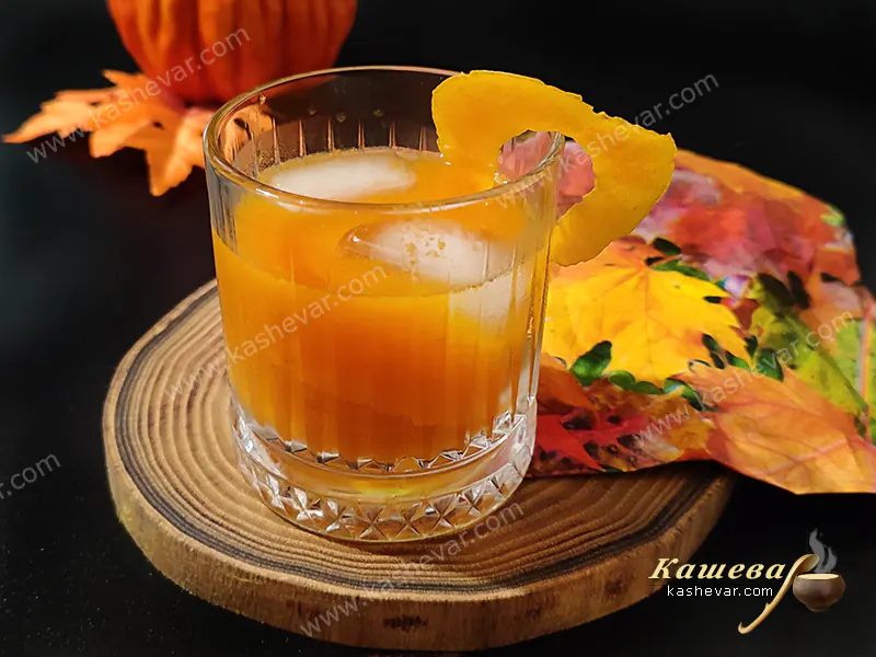 Pumpkin cocktail – recipe with photos, American cuisine
