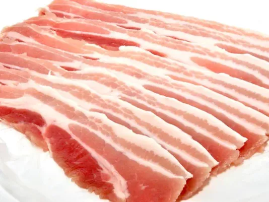 Slices of bacon