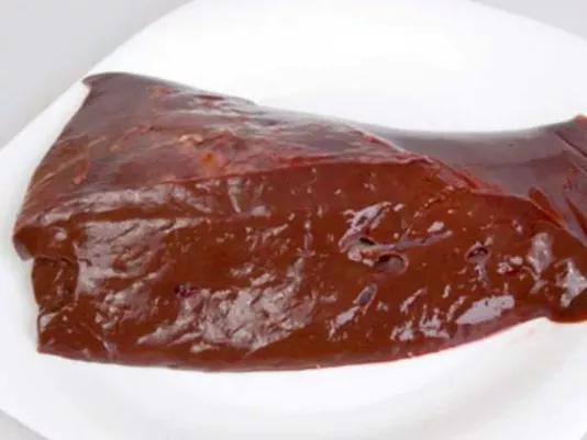 Fresh beef liver
