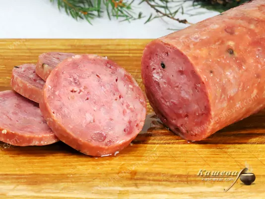 A traditional Italian sausage Cotechino
