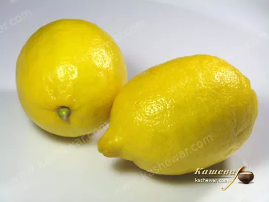 Ripe lemon