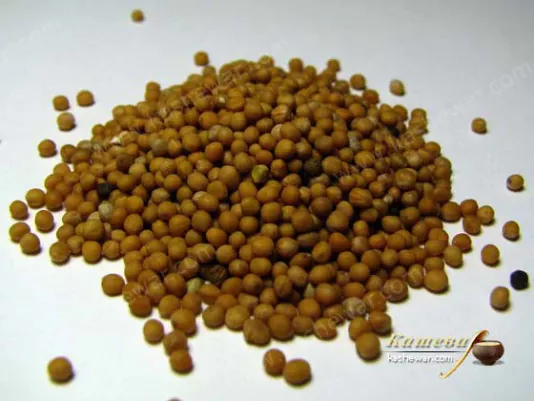 Mustard seeds for cooking and seasoning