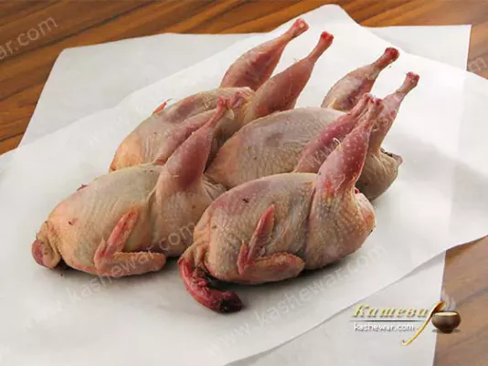 Quail – recipe ingredient