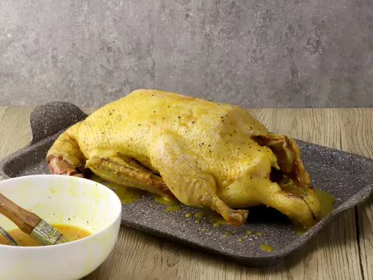 Preparing and marinating the duck