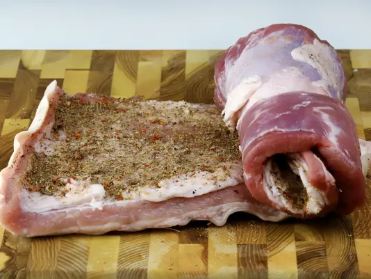 Seasoning and Forming the Roll