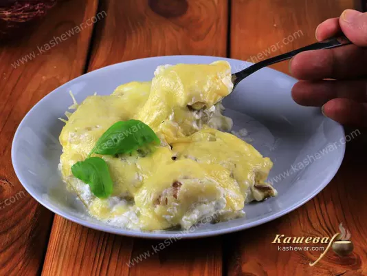 Баклажани з рікоттою – рецепт з фото, другі страви