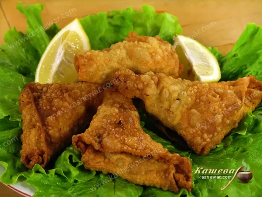Бріуати з тунцем – рецепт з фото, марокканська кухня