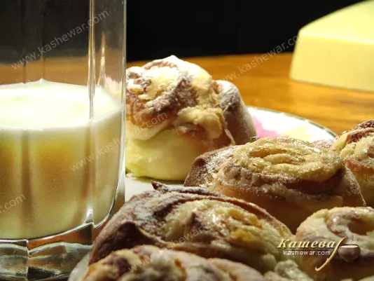 Булочки з кремом – рецепт з фото, американська кухня