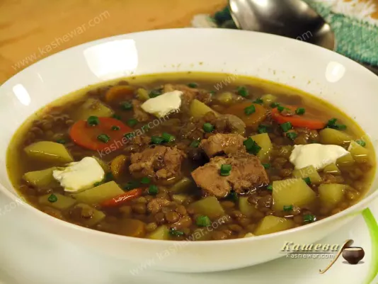Сочевична юшка – рецепт з фото, французька кухня
