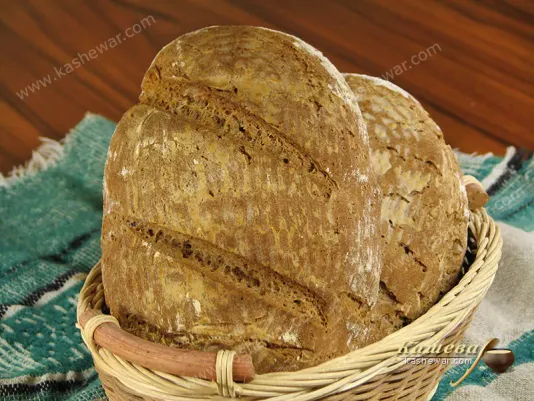 Rustic French bread - recipe with photo, french cuisine