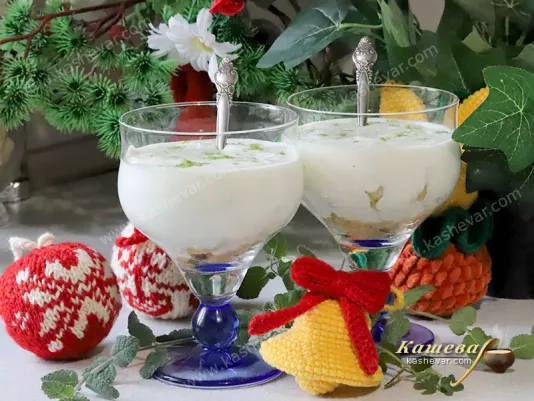 Десерт з йогурту з ромом – рецепт з фото, іспанська кухня