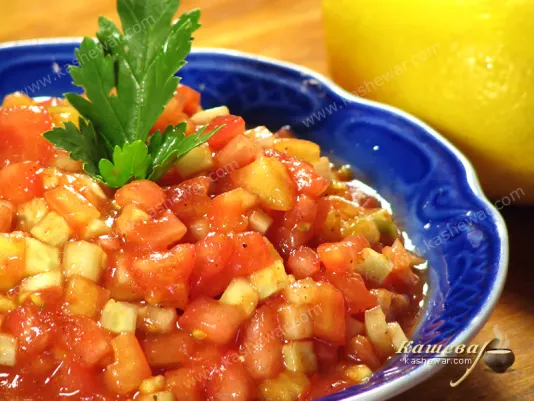 Ezme – recipe with photo, Turkish cuisine
