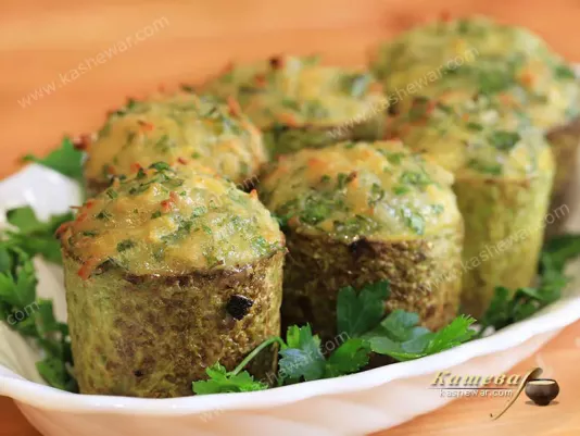 Фаршированные кабачки – итальянская кухня