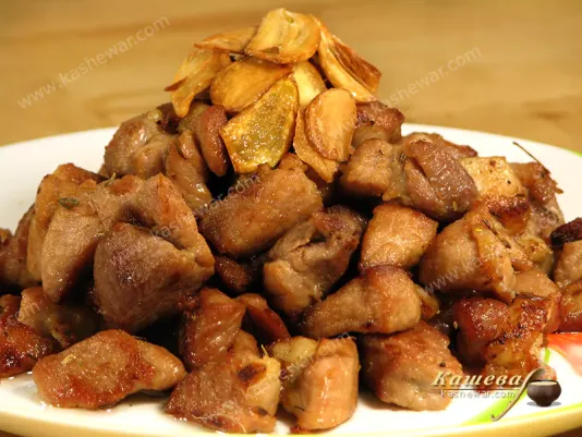 Яловичина з часником – рецепт з фото, китайська кухня
