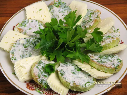 Кабачки, смажені в яйці – рецепт з фото, грецька кухня