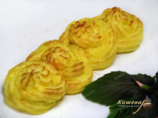 Картопля «Герцогиня» – рецепт з фото, французька кухня