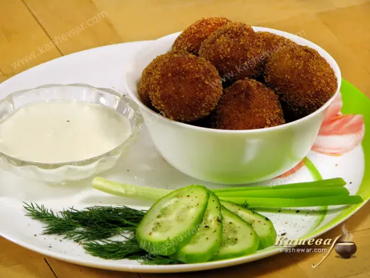 Картопляні фрикадельки (Цибрики) – рецепт з фото, білоруська кухня