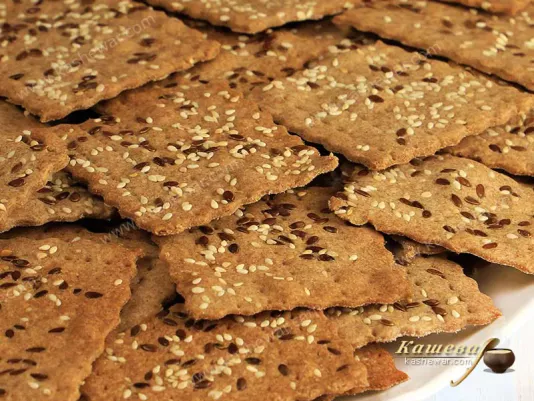 Хрусткі хлібці (Knäckebröd) – рецепт з фото, шведська кухня