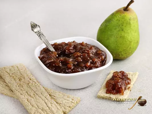 Конфітюр грушевий – рецепт з фото, консервація