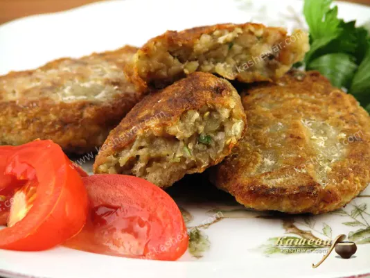 Котлети з баклажанів – рецепт з фото, грецька кухня