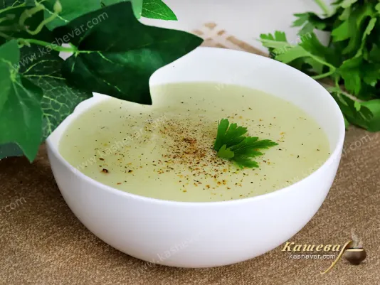 Крем-суп з кабачків – рецепт з фото, іспанська кухня