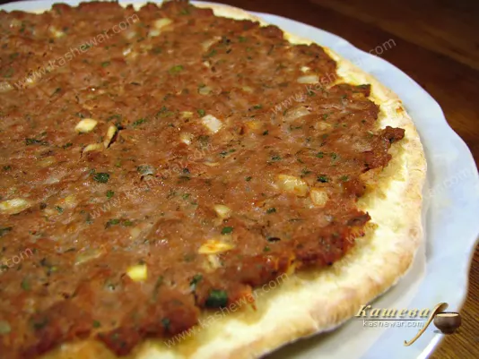 Lahmajo - recipe with photo, Armenian cuisine