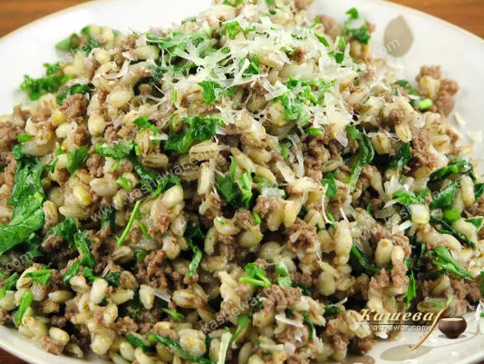 Орзотто зі свининою – рецепт з фото, італійська кухня