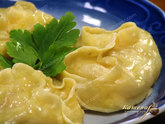 Ошківок манти – рецепт з фото, узбецька кухня