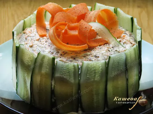 Печінковий торт – рецепт з фото, українська кухня