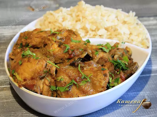 Півень з овочами – рецепт з фото, індійська кухня