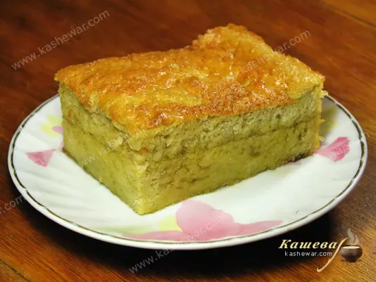 Тістечко з кукурудзяної муки - рецепт з фото, молдавська кухня