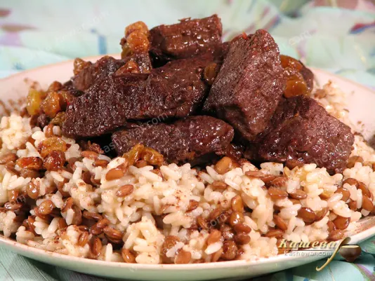 Плов з м'ясом та сочевицею – рецепт з фото, азербайджанська кухня