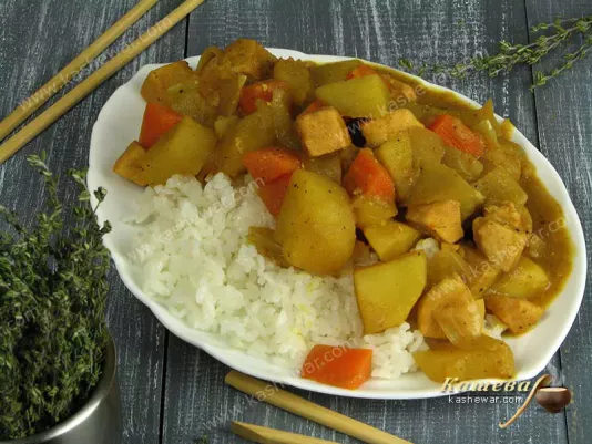Каррі по-корейськи – рецепт з фото, корейська кухня